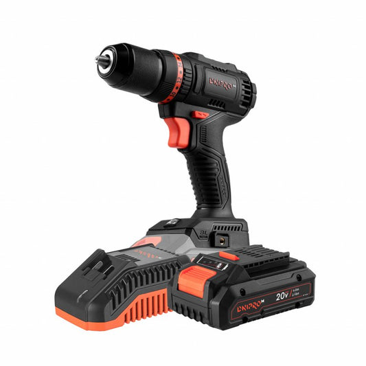 Dnipro-M 20V Brushless Hammer Drill Next-Gen Kit (CD-201HBC + 4.0Ah BP-240N + Fast Charger)