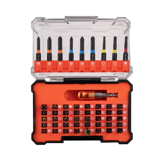 Dnipro-M 50-Piece Master Impact-Rated Driver Bit Set