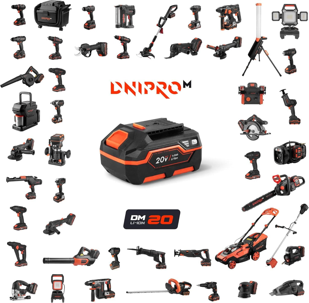 Kit de taladro y brocas a batería