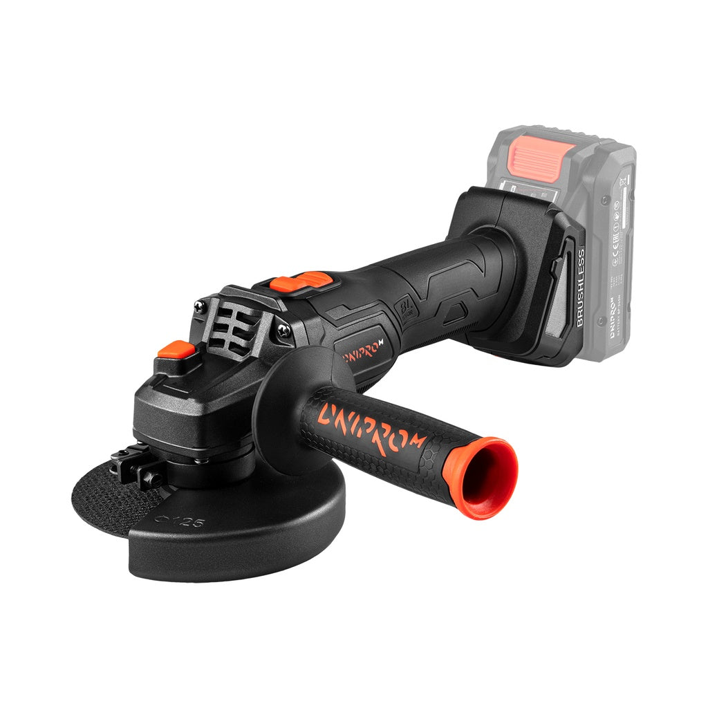 Dnipro-M 20V Brushless 5" Paddle Switch Angle Grinder DGA-202SBC