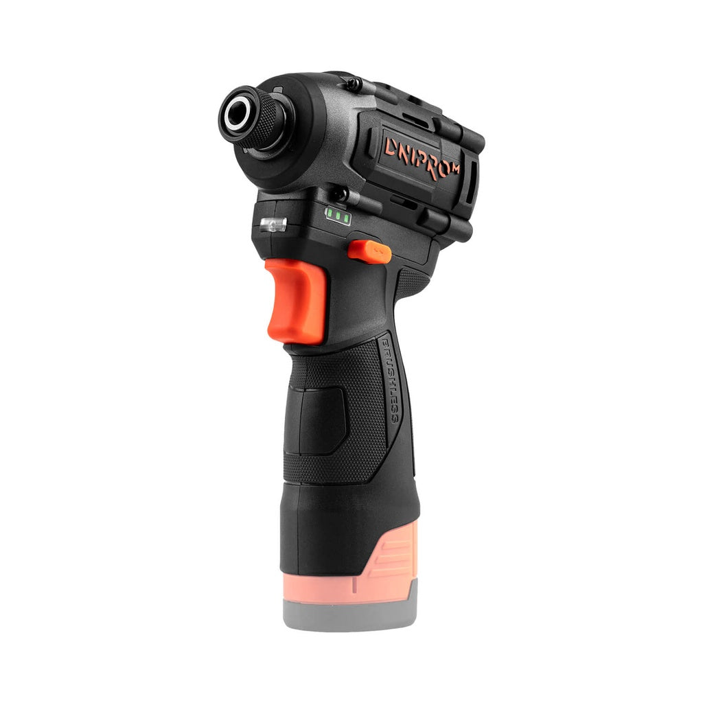 Dnipro-M 12V Max Sub-Compact Impact Driver Kit (TD-12 + 5.0Ah Battery + Charger)