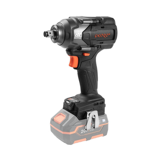 Dnipro-M 20V High-Torque Brushless 1/2" Impact Wrench Extreme Kit (DTW-202BC + 6.0Ah Battery + Fast Charger)