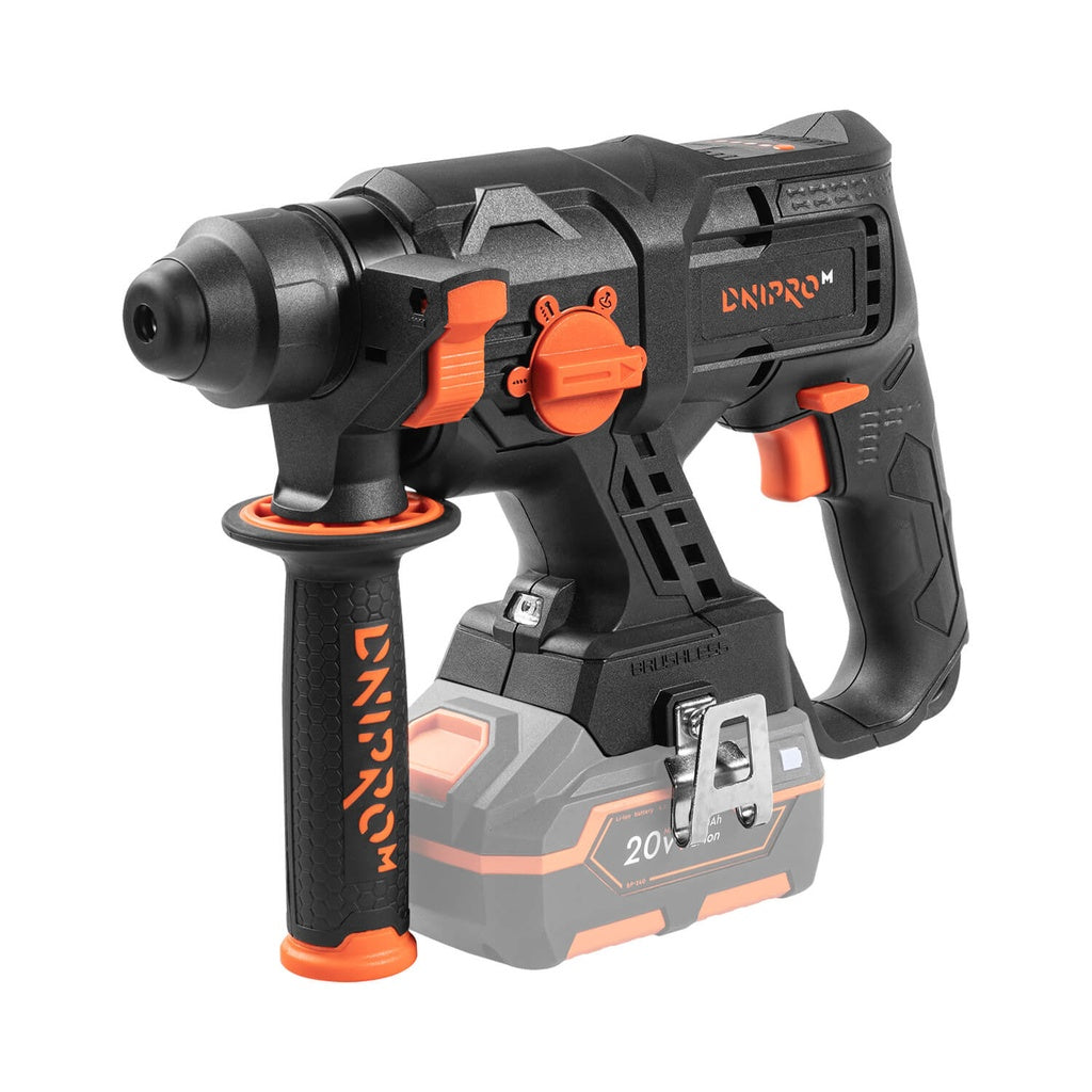 Dnipro-M 20V Compact Brushless SDS-Plus Rotary Hammer DHR-201BC