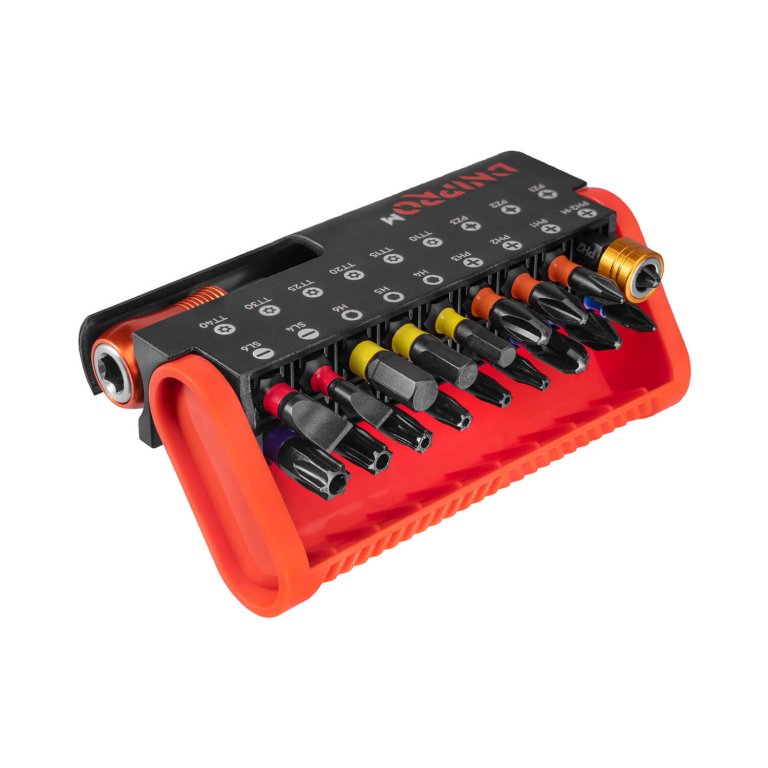 Dnipro-M 1" Impact-Rated Driver Bit Set (19-Piece)