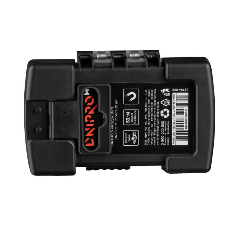 Dnipro-M 32-Piece Impact-Rated Driver Bit Set (1" Professional Series)