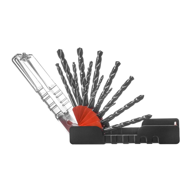 Dnipro-M 19-Piece M35 Cobalt Drill Bit Set (1.0mm – 10.0mm)