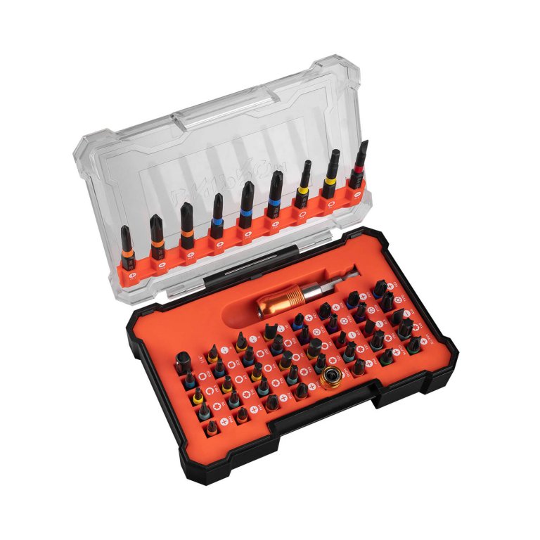 Dnipro-M 50-Piece Master Impact-Rated Driver Bit Set