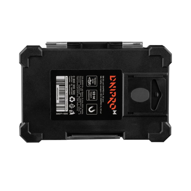 Dnipro-M 50-Piece Master Impact-Rated Driver Bit Set