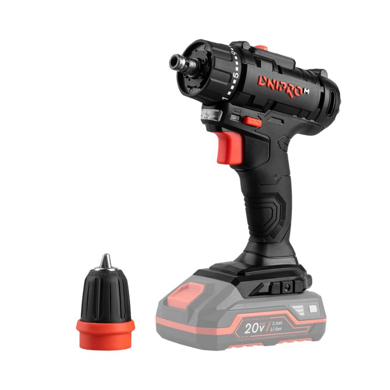 Taladro atornillador inalámbrico Dnipro-M CD-218Q (sin batería ni cargador)