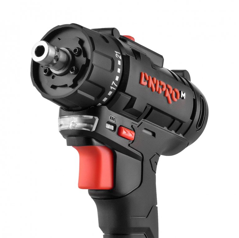 Dnipro-M 20V Quick-Release Drill/Driver Starter Kit (CD-218Q + 2.0Ah Battery + Fast Charger)