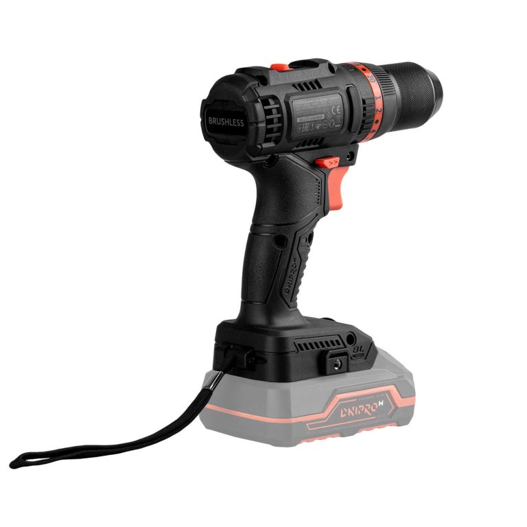 Dnipro-M 20V Brushless Hammer Drill/Driver Starter Kit (CD-201HBC + 4.0Ah Battery + Fast Charger)