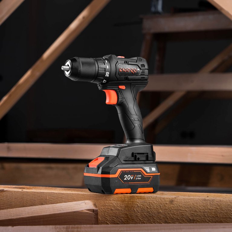 Dnipro-M 20V Compact Brushless Drill/Driver CD-200BC