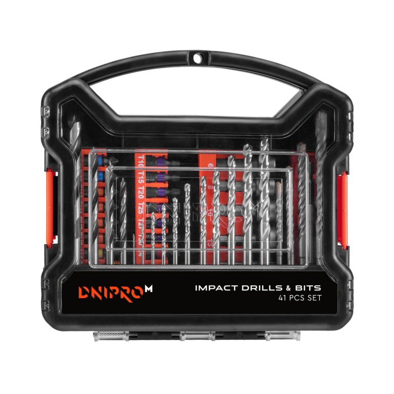Dnipro-M 41-Piece Professional Drilling & Driving Accessory Master Set
