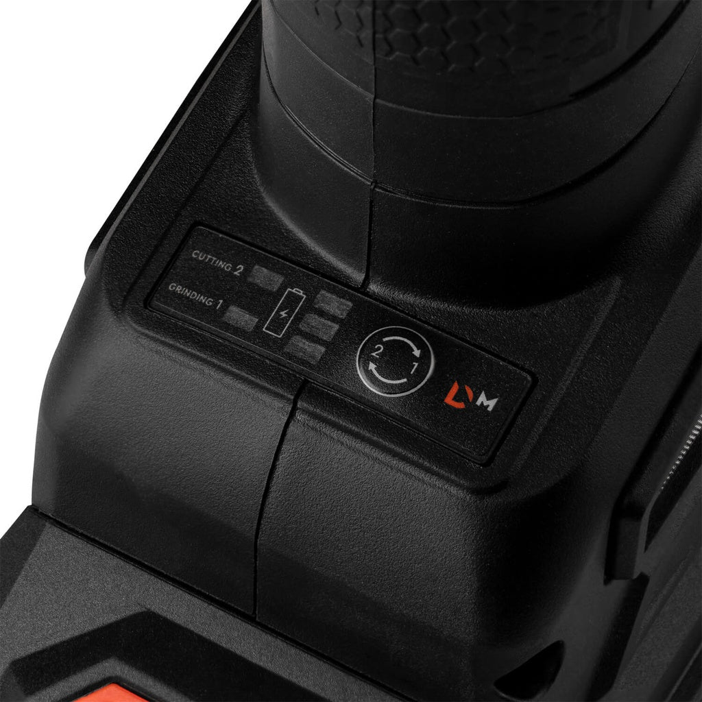 Dnipro-M 20V Brushless 5" Variable Speed Grinder Next-Gen Kit (DGA-201BC + 4.0Ah BP-240N + Fast Charger)