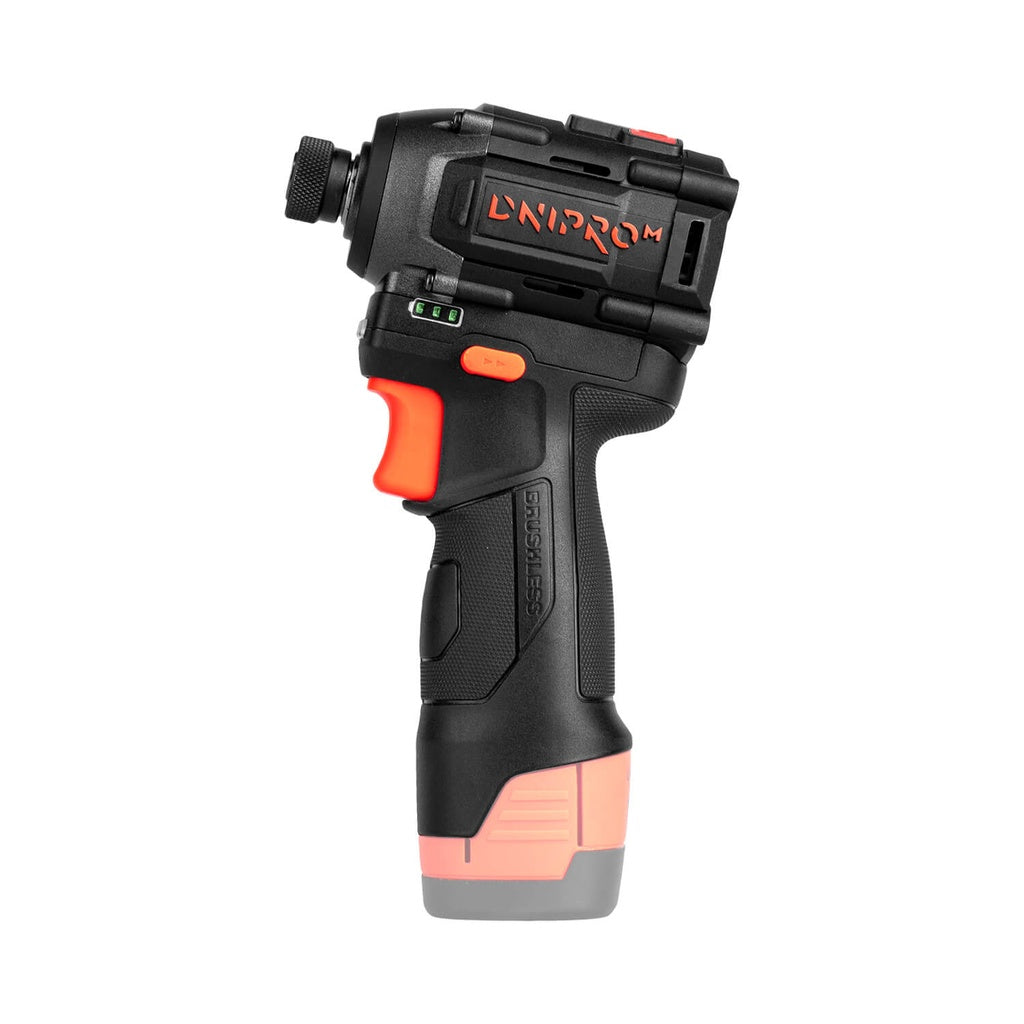 Dnipro-M 12V Max Sub-Compact Impact Driver Kit (TD-12 + 5.0Ah Battery + Charger)