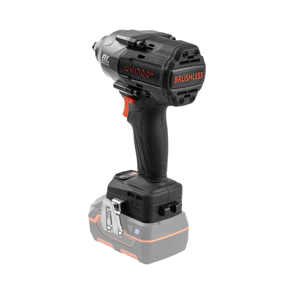 Dnipro-M 20V High-Torque Brushless 1/2" Impact Wrench Extreme Kit (DTW-202BC + 6.0Ah Battery + Fast Charger)