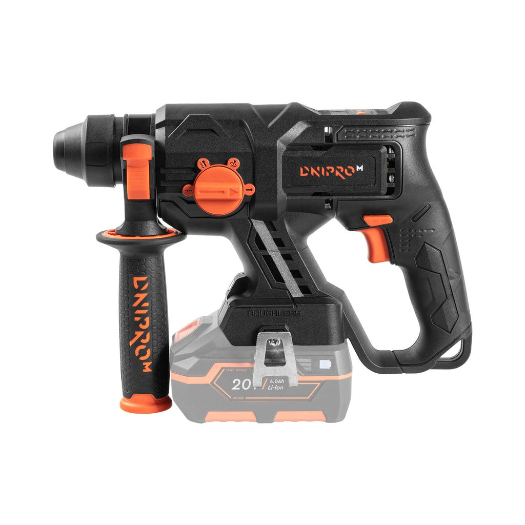 Dnipro-M 20V Compact Brushless SDS-Plus Rotary Hammer DHR-201BC