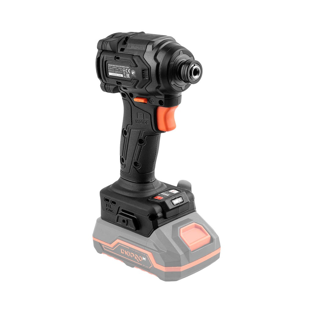 Dnipro-M 20V Brushless 1/4" Hex Impact Driver Next-Gen Kit (DTD-201BC + 4.0Ah BP-240N + Fast Charger)