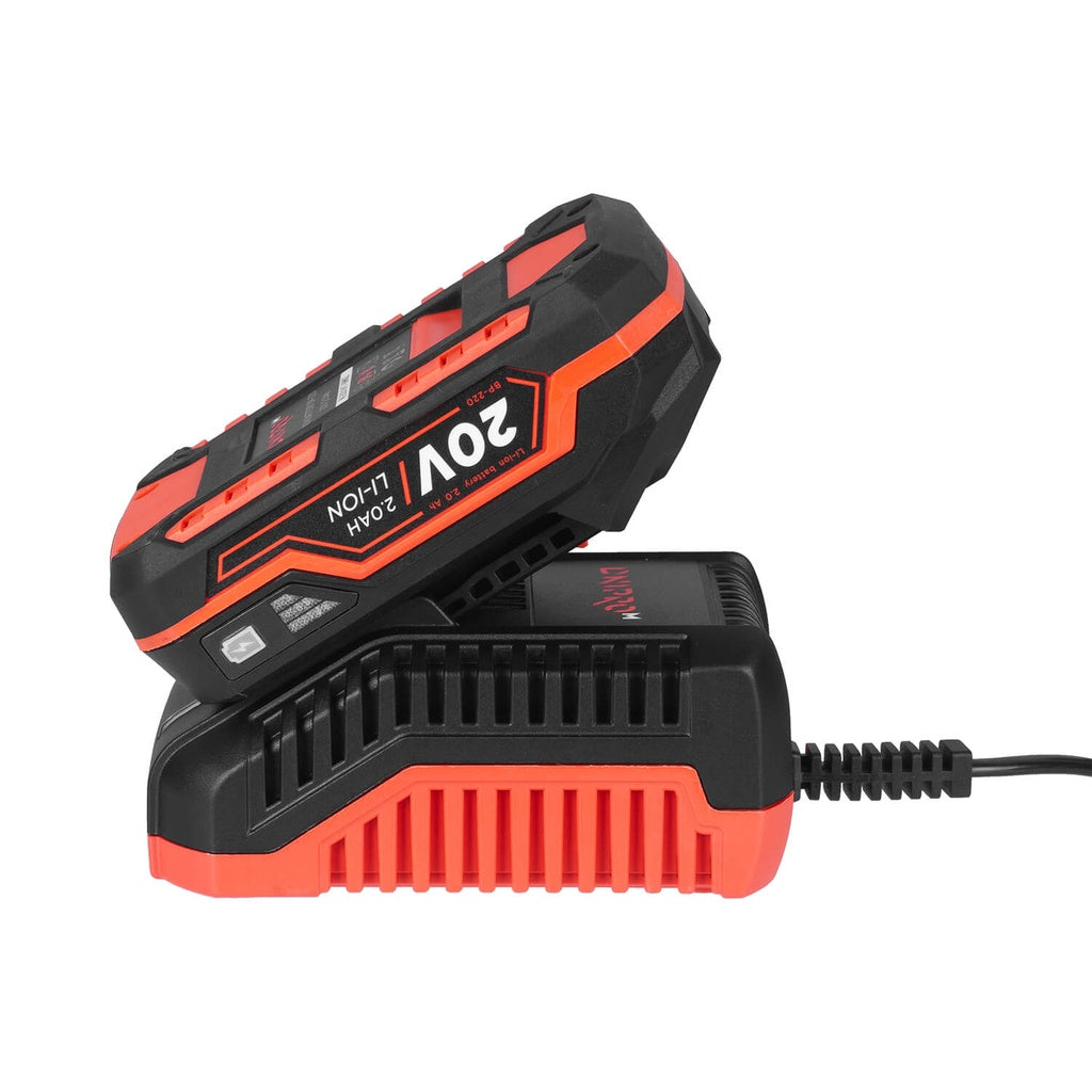 Dnipro-M 20V Quick-Release Drill/Driver Starter Kit (CD-218Q + 2.0Ah Battery + Fast Charger)