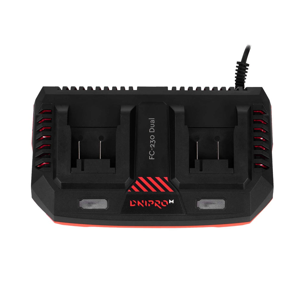 Dnipro-M 20V Dual Port Rapid Battery Charger FC-230 Dual
