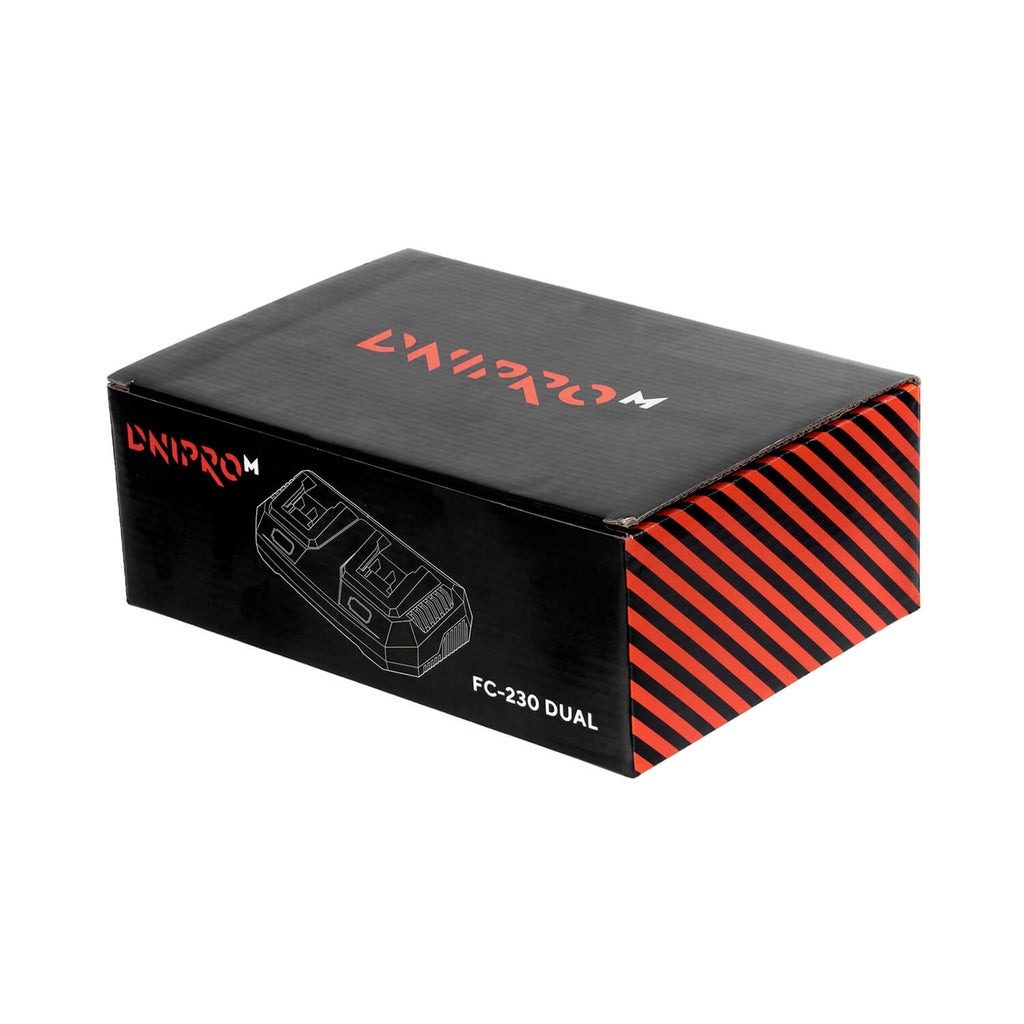 Dnipro-M 20V Dual Port Rapid Battery Charger FC-230 Dual