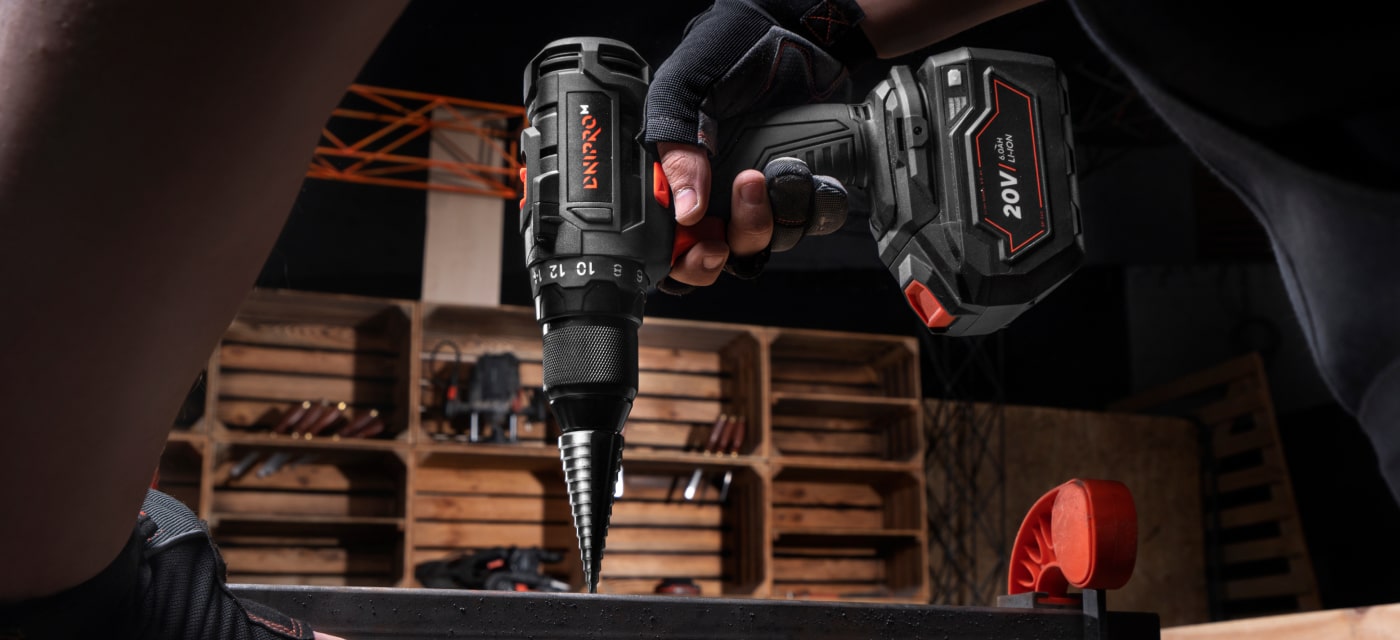 Dnipro-M 20V High-Performance Brushless Drill/Driver CD-200BC ULTRA